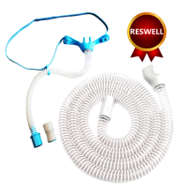 heated wire breathing circuit and high flow nasal oxygen cannula